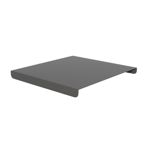 Plateau de service en aluminium Niko - Gris foncé (charcoal)