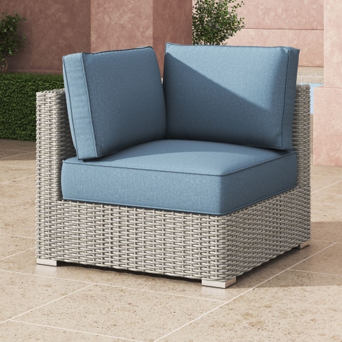 Niko Blue - Corner Chair